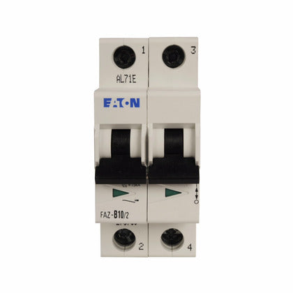 New FAZ-D25/2 Eaton FAZ-D25/2 2 Pole Circuit Breaker