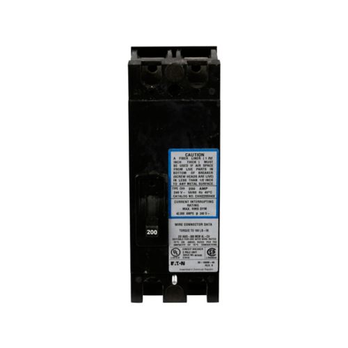 New CHH2100H4X Eaton CHH2100H4X 2 Pole Circuit Breaker