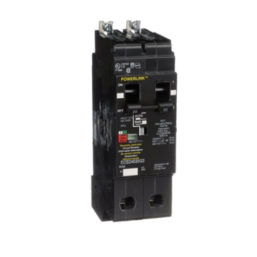 New ECB24020G3 Square D ECB24020G3 2 Pole Circuit Breaker