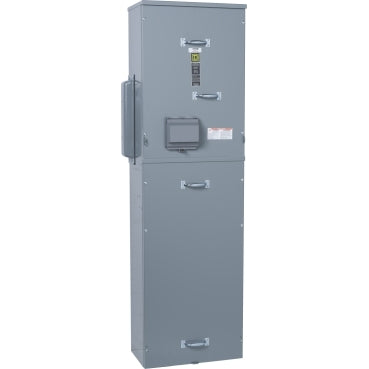 EZM1400CBU, Main circuit breaker unit, EZ Meter-Pak, 400A, 120/240VAC, 1ph/3W, 400A bus, 100kA, UG, Type 3R, EUSERC