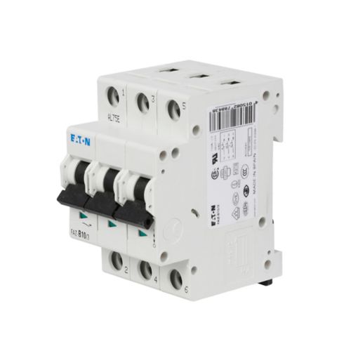 New FAZ-B13/3 Eaton FAZ-B13/3 3 Pole Circuit Breaker
