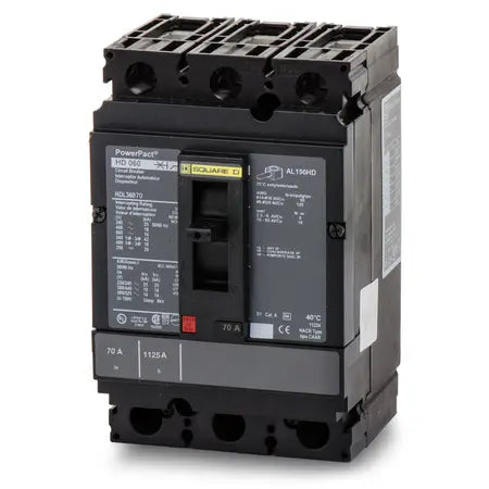 HDL36070, Square D, Circuit Breaker, 70 Amp