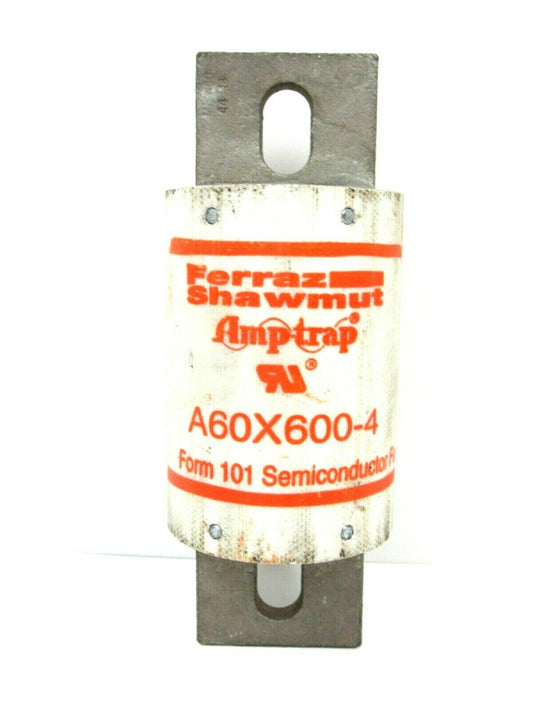 New A60X600-4 Mersen Ferraz Shawmut A60X600-4 Fast Acting Semiconductor Fuse