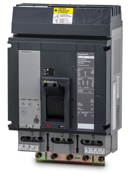 New PGA36100U41A Square D PGA36100U41A 3 Pole Circuit Breaker