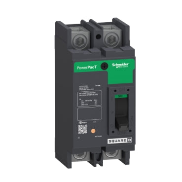 New QDM22100TN Square D QDM22100TN 2 Pole Circuit Breaker