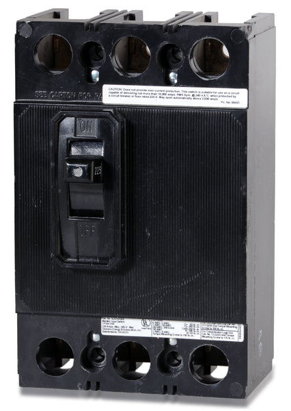 New QJ23S225A Siemens QJ23S225A 3 Pole Circuit Breaker
