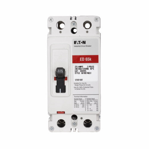 New EGB2030FFG Eaton EGB2030FFG 2 Pole Circuit Breaker