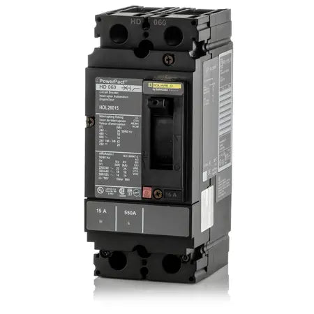 HDL26015, Square D, Circuit Breaker, 15 Amp