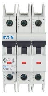 New FAZ-B5/3 Eaton FAZ-B5/3 3 Pole Circuit Breaker