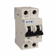 New FAZ-C20/2-NA Eaton FAZ-C20/2-NA 2 Pole Circuit Breaker