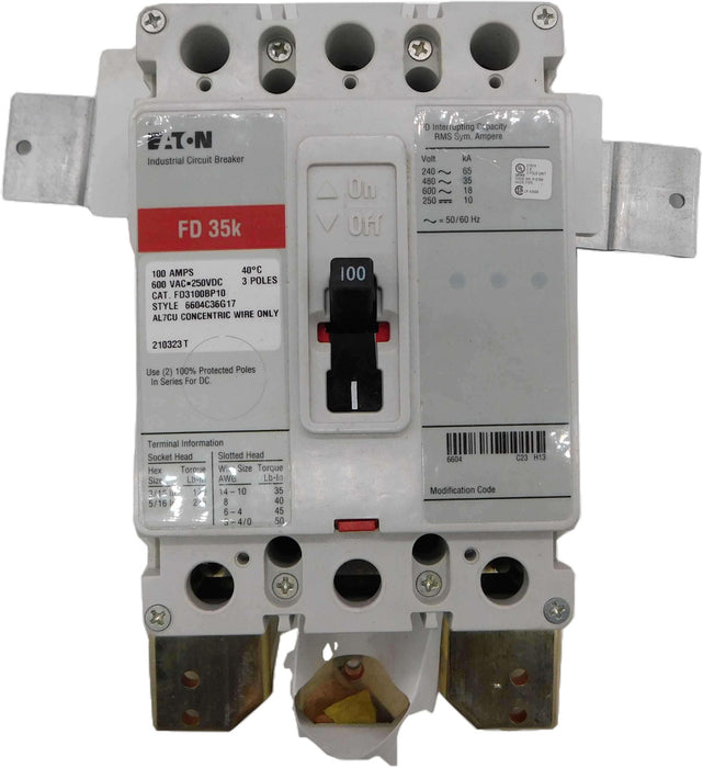 New BKFD100T Eaton BKFD100T Circuit Breaker Kit