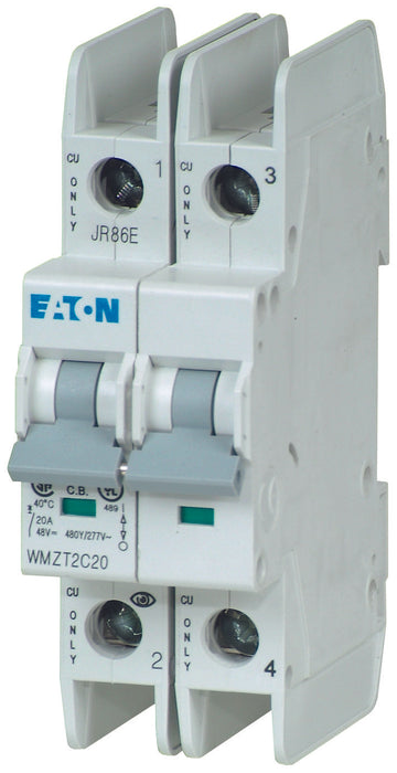 New FAZ-D10/2-NA Eaton FAZ-D10/2-NA 2 Pole Circuit Breaker