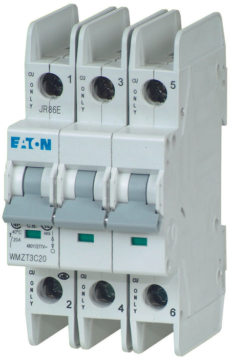 New FAZ-D5/3-NA Eaton FAZ-D5/3-NA 3 Pole Circuit Breaker