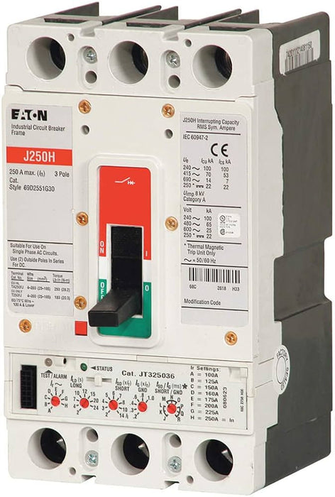 New JGH3100FAG Eaton JGH3100FAG 3 Pole Circuit Breaker