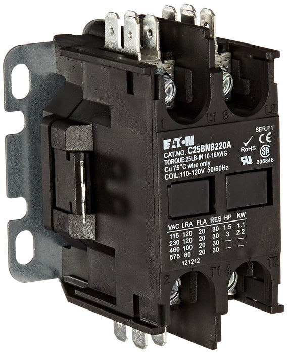 New C25BNB220A Eaton C25BNB220A Contactor