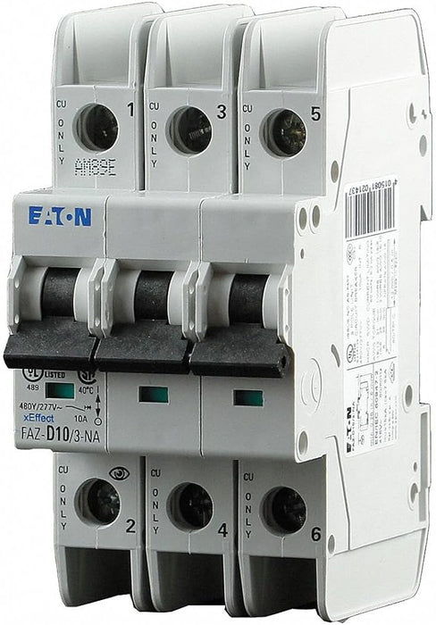 New FAZ-D25/3-NA Eaton FAZ-D25/3-NA 3 Pole Circuit Breaker