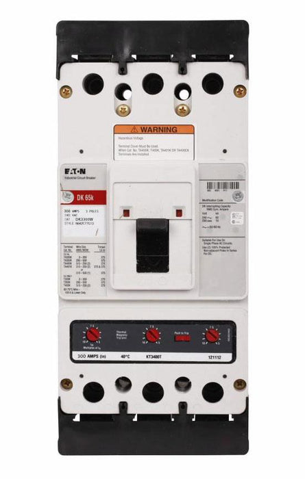 New DK3300W Eaton DK3300W 3 Pole Circuit Breaker