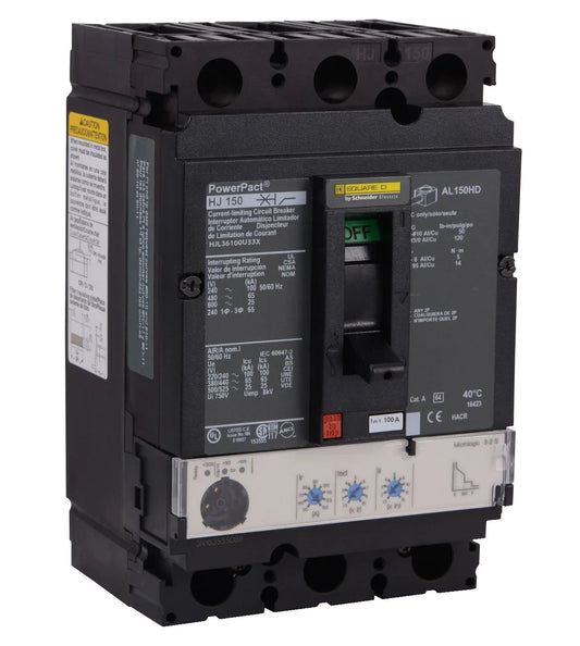 HJL36100U33X Recertified Square D Circuit Breaker