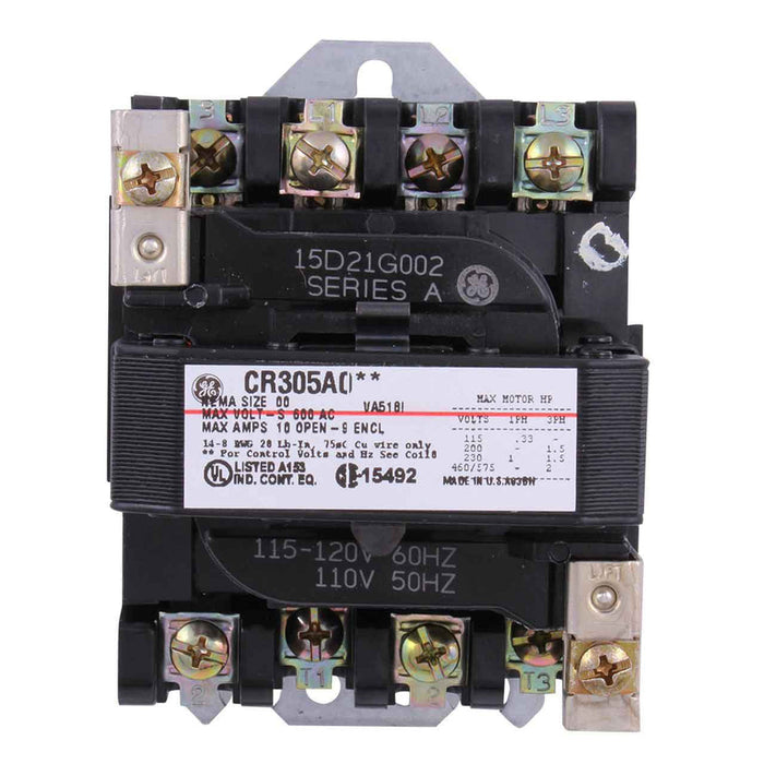 New CR305A002 General Electric CR305A002 Non-Reversing Contactor