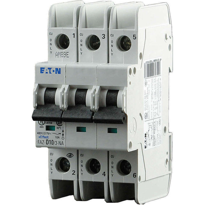 New FAZ-D2/3 Eaton FAZ-D2/3 3 Pole Circuit Breaker