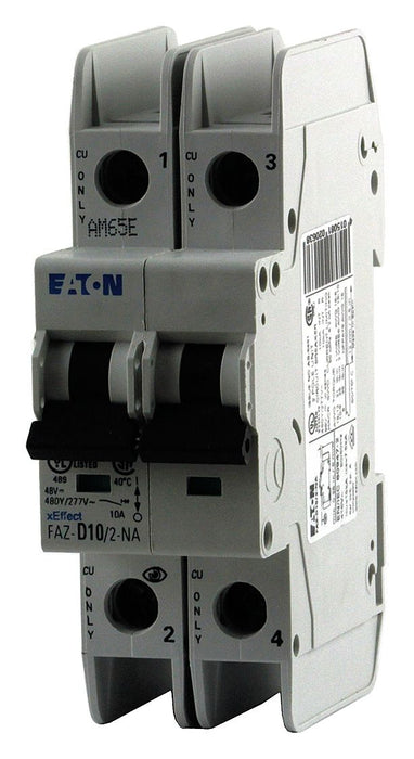 New FAZ-C15/2-NA Eaton FAZ-C15/2-NA 2 Pole Circuit Breaker