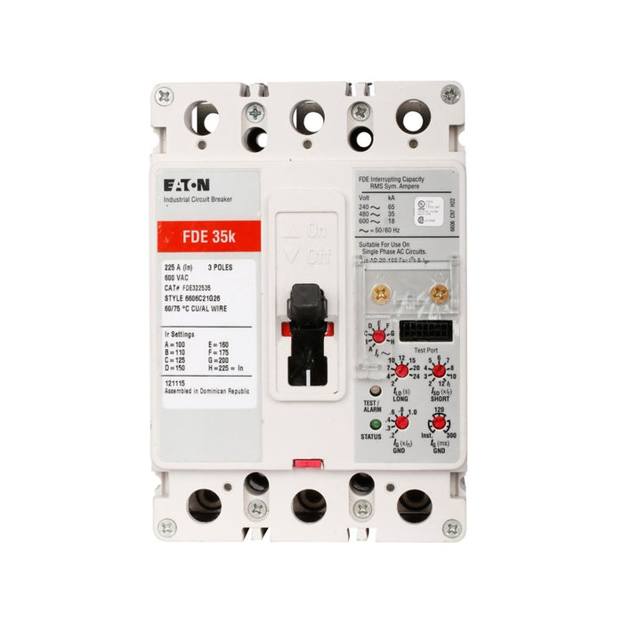 New FDE308035L Eaton FDE308035L 3 Pole Circuit Breaker