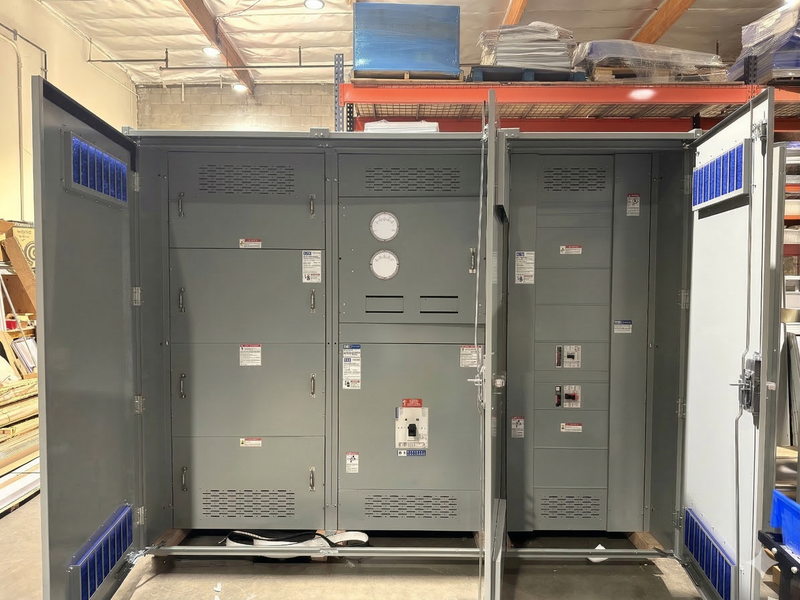 New 1200 Amp Metered Siemens Switchboard