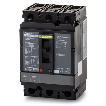 HDL36040, Square D, Circuit Breaker, 40 Amp