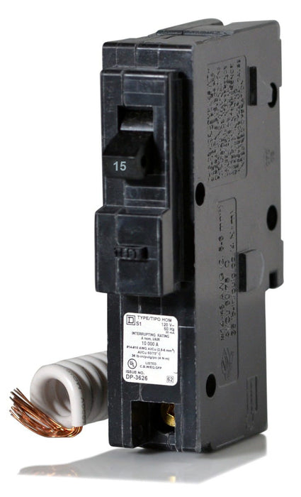 New HOM115EPD Square D HOM115EPD 1 Pole Circuit Breaker