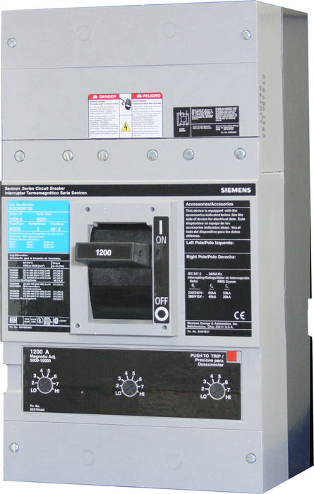 NXD63B120 Recertified Siemens Circuit Breaker