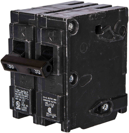 New Q2110H Siemens Q2110H 2 Pole Circuit Breaker