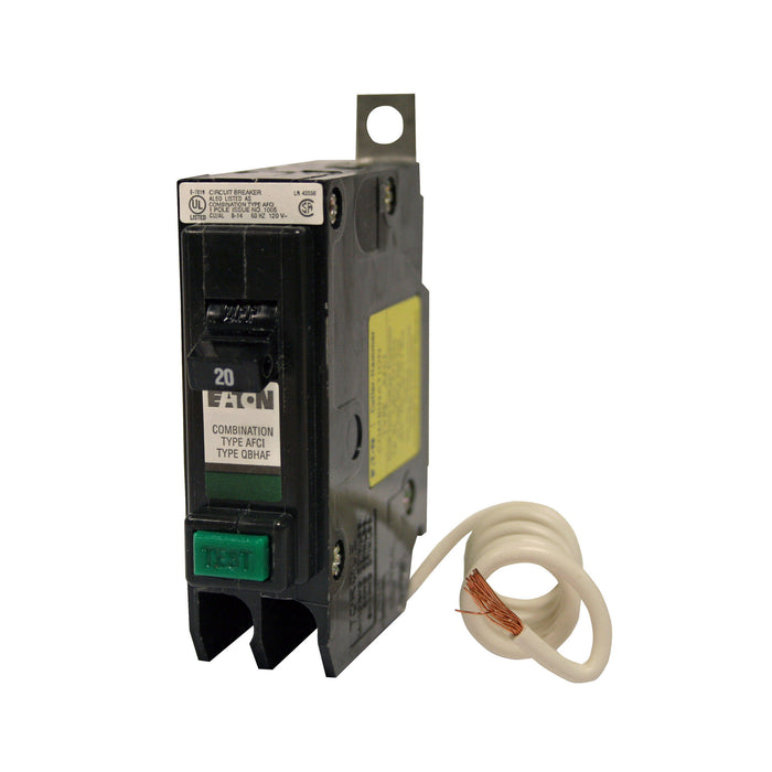 New QBHCAF1020 Eaton QBHCAF1020 1 Pole Combination Arc Fault Circuit Breaker