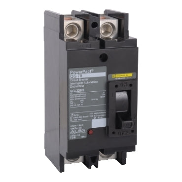 New QGL22100 Square D QGL22100 2 Pole Circuit Breaker