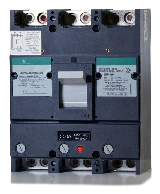 TJJ436350WL Recertified General Electric Circuit Breaker