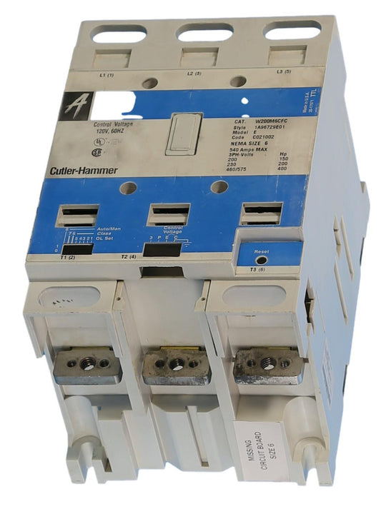 W200M6CFC Recertified Eaton/Cutler-Hammer Circuit Breaker