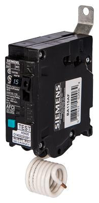 New BA115AF Siemens BA115AF 1 Pole Arc Fault Circuit Breaker