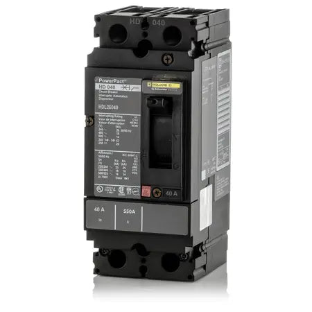 HDL26040, Square D, Circuit Breaker, 40 Amp