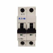 New FAZ-C6/2-NA Eaton FAZ-C6/2-NA 2 Pole Circuit Breaker