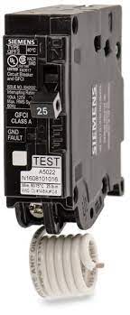 New QF125A Siemens QF125A 1 Pole Ground Fault Circuit Breaker