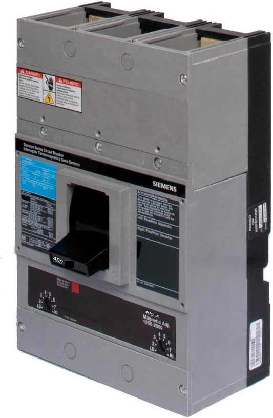 New JXD62B400L Siemens JXD62B400L 2 Pole Circuit Breaker