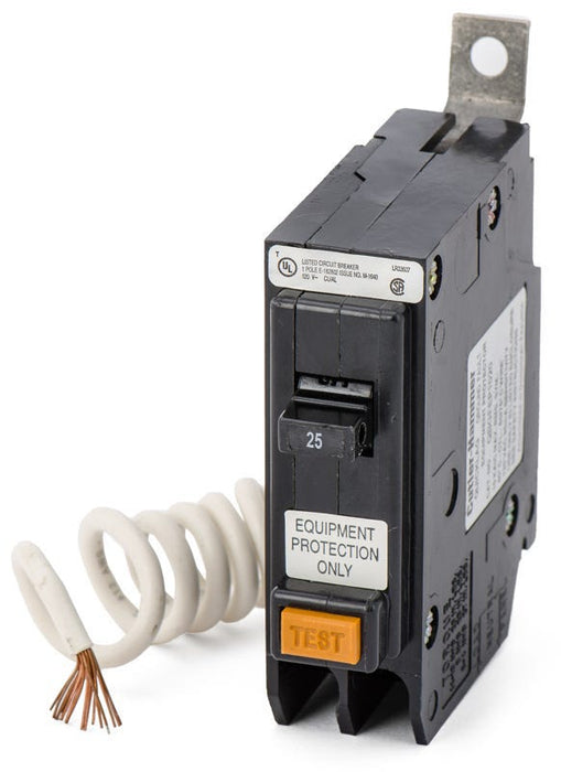 New QBGFEP1025 Eaton QBGFEP1025 1 Pole Ground Fault Circuit Breaker