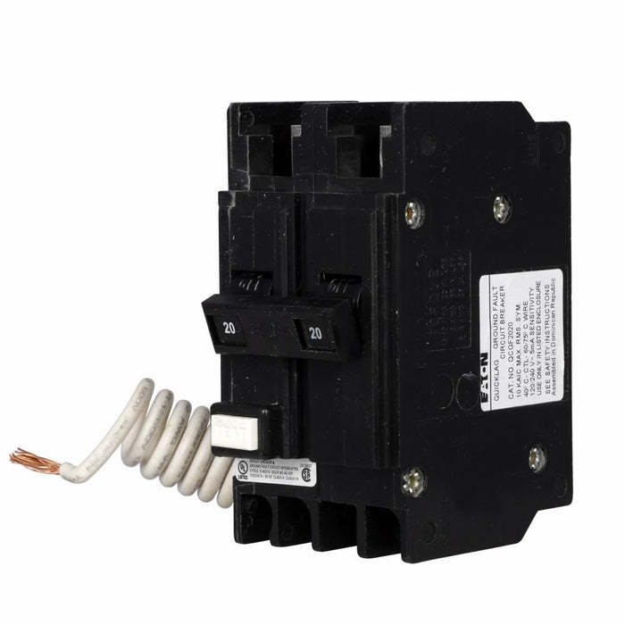 New QCGF2020 Eaton Cutler Hammer QCGF2020 2 Pole Circuit Breaker