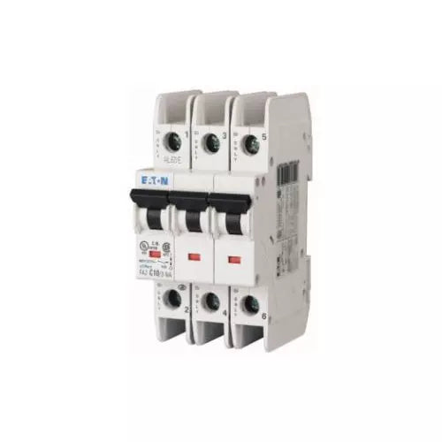 New FAZ-B15/3-NA Eaton FAZ-B15/3-NA 3 Pole Circuit Breaker